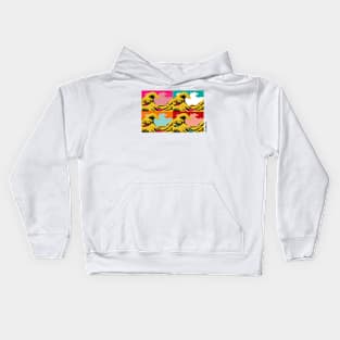 Great pop wave III Kids Hoodie